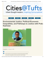 Environmental Justice, Political-Economic Inequalities, and Pathways to Justice
