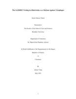 The SAMHD1 Virolog in Mimiviridae as a Defense against Virophages