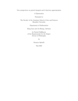 New perspectives on period integrals and L-function approximation