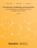 Connection, Solidarity, and Activism: The Experience of Birthright Israel's Summer 2024 Cohort