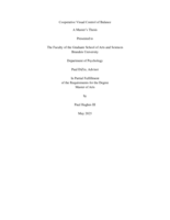Cooperative Visual Control of Balance