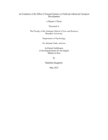 An Evaluation of the Effect of Trauma Features on Child and Adolescent Symptom Development