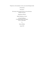 Perspectives on the mechanics of active, pre-stressed biological solids