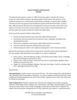 HIST394 History of Modern Palestine/Israel - Brodsky - 2018