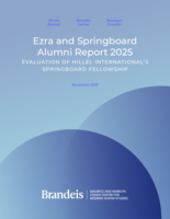 Ezra and Springboard Alumni Report 2025: Evaluation of Hillel International's Springboard Fellowship
