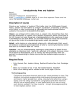 Introduction to Jews and Judaism
