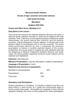 Moroccan-Israeli relations