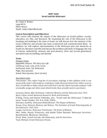 Israel and the Holocaust