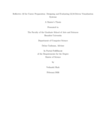 Reflective AI for Career Preparation: Designing and Evaluating LLM-Driven Visualization Systems