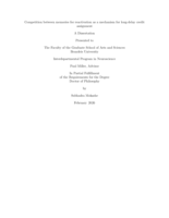 Competition between memories for reactivation as a mechanism for long-delay credit assignment