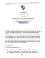 Comparative Law