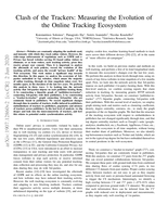 Clash of the Trackers: Measuring the Evolution of the Online Tracking Ecosystem