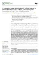 A Community-Based, Multidisciplinary Training Program to Improve HIV Services for US-Based African Immigrants: Lessons Learned over 5 Years of Implementation
