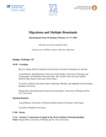 Migrations and Multiple Homelands