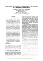 Seeing the Same Story Differently: Framing-Divergent Event Coreference for Computational Framing Analysis