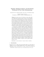 Tectonic: Bridging Synthetic and Real-World Workloads for Key-Value Benchmarking