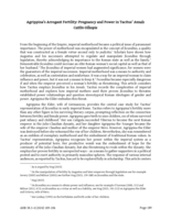 Agrippina’s Arrogant Fertility: Pregnancy and Power in Tacitus’ Annals