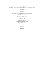 Bare Branches and Clashing Doors: Masculinity, Morality, and the Marriage Economy in Contemporary China