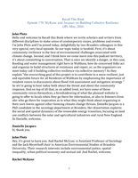 What Waltham Does When the Water Rises: Rachel McKane and Danielle Jacques (JP)