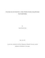 From South Asia to the United States: A Study of Identity Formation Among Shia Imami Nizari Ismaili Muslims